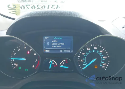 2015 Ford Escape Se z USA, uszkodzony, nr VIN 1FMCU9GX8FUB61914